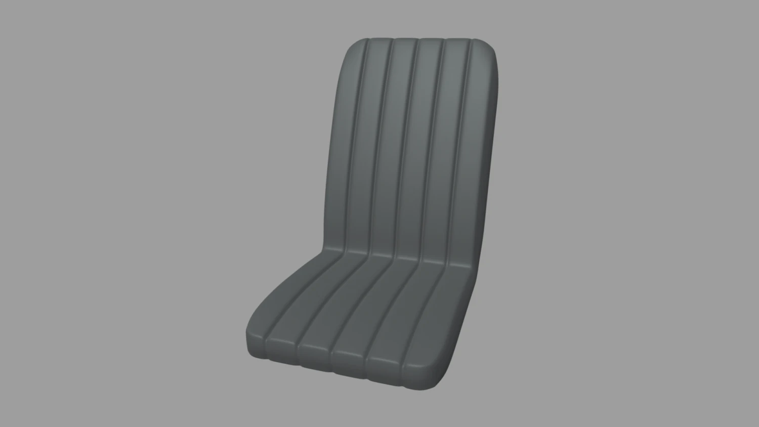 Car Seat 023 3D Model .c4d .max .obj .3ds .fbx .stl .blend 