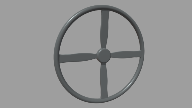 Steering Wheel Car 06 3D 모델 .c4d .max .obj .3ds .fbx .stl .blend 
