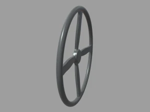 Steering Wheel Car 06 3D Model