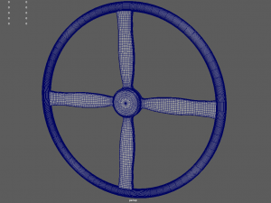 Steering Wheel Car 06 3D 모델