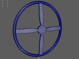 Steering Wheel Car 06 3D 모델