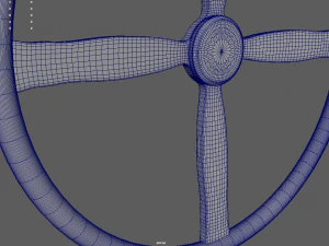 Steering Wheel Car 06 3D Model