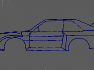 Audi S1 E2 Wall Silhouette 3D Принт Модель