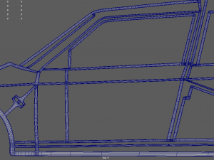 Lancia Delta S4 Wall Silhouette Model do druku 3D