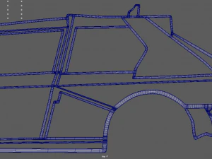Lancia Delta S4 Wall Silhouette 3D Print Model