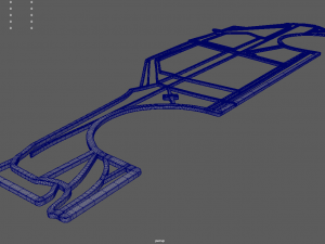 Lancia Delta S4 Wall Silhouette Model do druku 3D