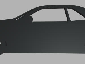 Nissan Skyline GTR R34 Key Ring 3D 打印模型