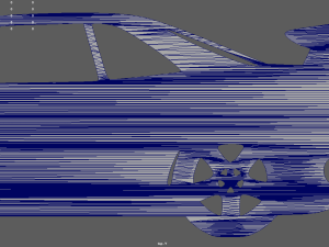 Nissan Skyline GTR R34 Key Ring 3D 打印模型
