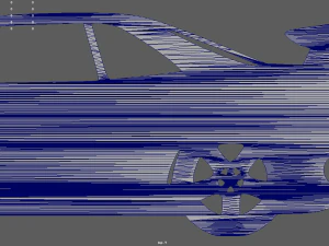 Nissan Skyline GTR R34 Key Ring 3D Print Model