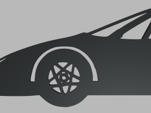 Ferrari F40 Key Ring 3D printmodel