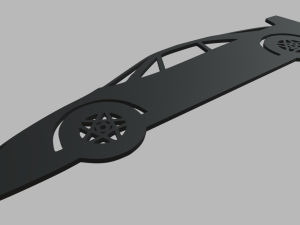 Ferrari F40 Key Ring 3D printmodel