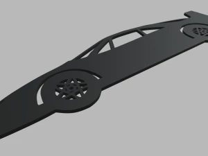 Ferrari F40 Key Ring 3D Print Model