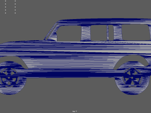Jeep Wrangler Unlimited 2019 Key Ring 3D Baskı Modeli