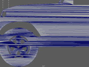 Jeep Wrangler Unlimited 2019 Key Ring 3D Baskı Modeli