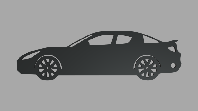 Mazda Rx8 Key Ring Model Cetak 3D .c4d .max .obj .3ds .fbx .stl .blend 