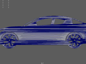 Mazda Rx8 Key Ring 3D Print Model