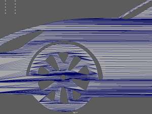 Mazda Rx8 Key Ring Model Cetak 3D
