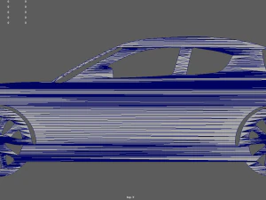Mazda Rx8 Key Ring 3D Print Model