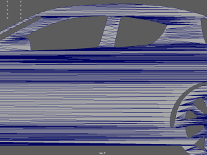 Mazda Rx8 Key Ring Model Cetak 3D