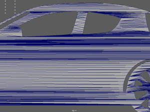 Mazda Rx8 Key Ring 3D Print Model