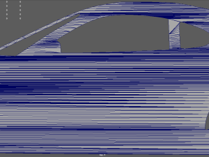 Toyota Supra Mk4 Key Ring Modello di stampa 3D