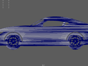 Toyota Supra Mk5 Key Ring 3Dプリントモデル