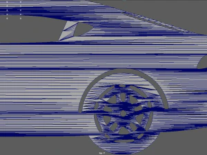 Toyota Supra Mk5 Key Ring 3D Print Model