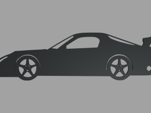 Mazda Rx7 Veilside Fortune Tokyo Drift Coupe 2007 Key Ring 3D Print Model