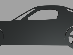 Mazda Rx7 Veilside Fortune Tokyo Drift Coupe 2007 Key Ring 3D-printmodel