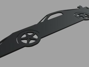 Mazda Rx7 Veilside Fortune Tokyo Drift Coupe 2007 Key Ring 3D-printmodel