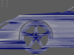 Mazda Rx7 Veilside Fortune Tokyo Drift Coupe 2007 Key Ring 3D-printmodel