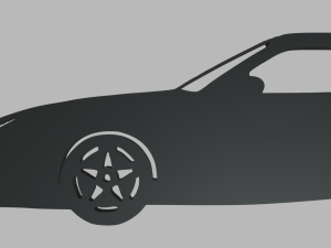 Nissan 180SX Version III Veilside Coupe 1990 Key Ring 3D Druckmodell