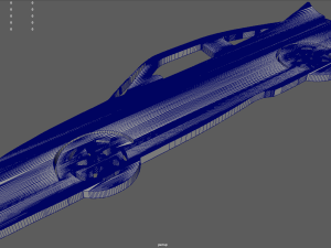 Nissan 180SX Version III Veilside Coupe 1990 Key Ring 3D Druckmodell