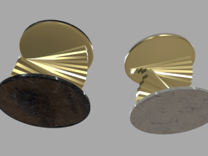 Modern Luxury Table 01 3D Model