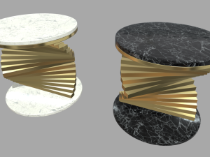 Modern Luxury Table 01 3D Model