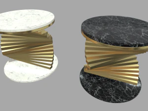 Modern Luxury Table 01 3D Model