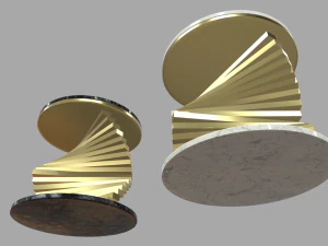 Modern Luxury Table 01 3D Model
