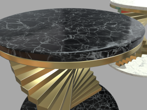 Modern Luxury Table 01 3D Model