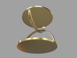 Modern Luxury Table 02 Model 3D
