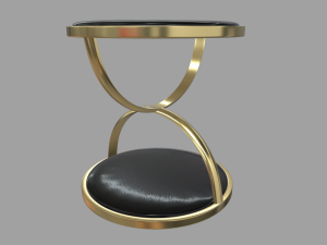 Modern Luxury Table 02 Model 3D