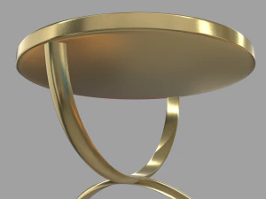 Modern Luxury Table 02 3D Model