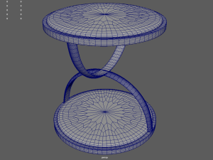 Modern Luxury Table 02 Model 3D