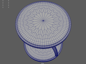 Modern Luxury Table 02 Model 3D