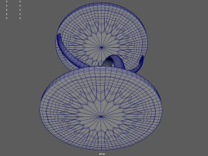 Modern Luxury Table 02 3D Model