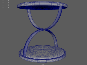 Modern Luxury Table 02 Model 3D