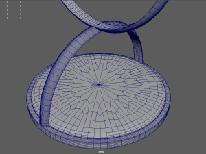 Modern Luxury Table 02 Model 3D