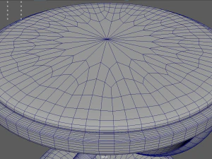 Modern Luxury Table 02 3D Model