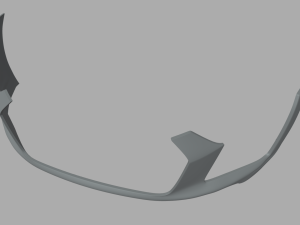 Front Bumper Audi R8 Modelo 3D