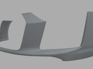 Front Bumper Audi R8 Modelo 3D