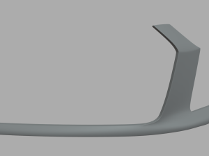 Front Bumper Audi R8 Modelo 3D